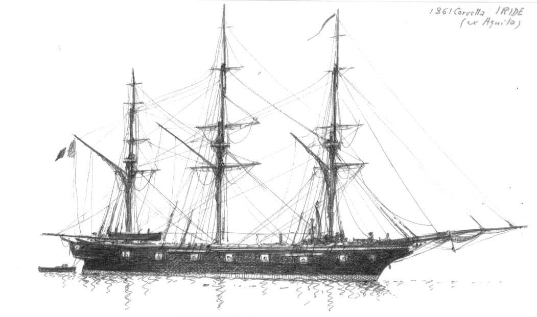 1861 - Corvetta 'Iride'